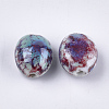 Handmade Porcelain Beads PORC-S498-26E-2