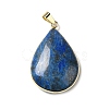 Natural Lapis Lazuli Dyed Pendants G-R486-03G-B-2