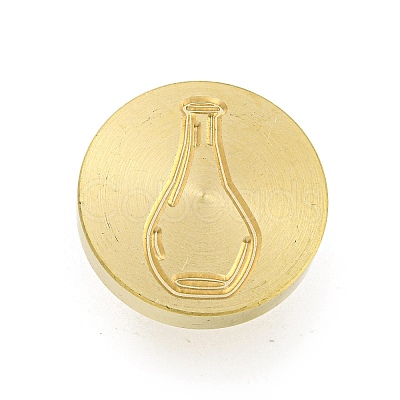 Wax Seal Brass Stamp Head AJEW-G056-01K-1