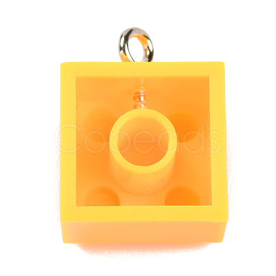 Resin Pendants RESI-E017-A13-1