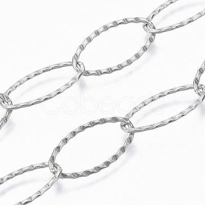 Tarnish Resistant 304 Stainless Steel Cable Chains CHS-S006-JN956-1-1