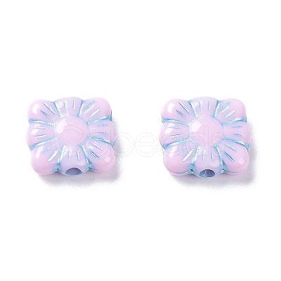 Opaque Acrylic Beads OACR-G016-26M-1