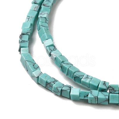 Synthetic Turquoise Beads Strands G-B064-A45-1