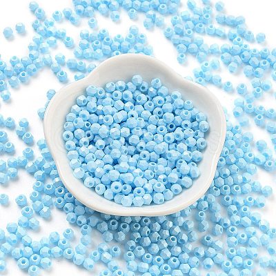 Baking Paint Glass Seed Beads SEED-A032-02L-1