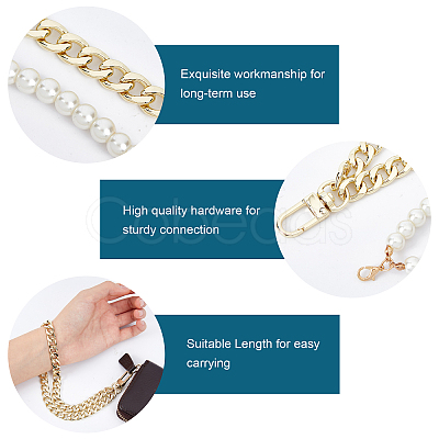 4Pcs 2 Style Bag Chain Strap Set FIND-WR0002-11-1