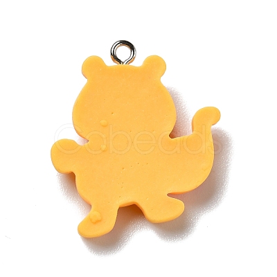 Opaque Resin Pendants RESI-D055-111P-1