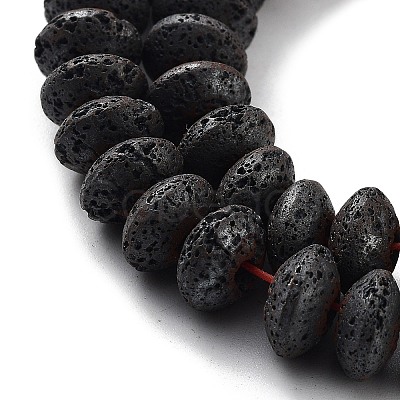 Natural Lava Rock Beads Strands G-H303-C27-1