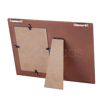 MDF Wood Photo Frames DIY-WH0231-059-1