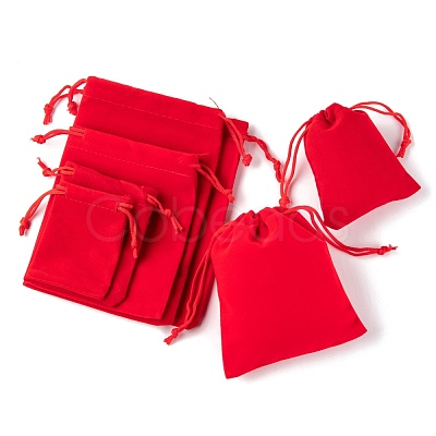 5 Style Rectangle Velvet Pouches TP-LS0001-01C-1