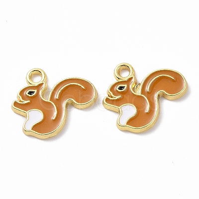 Alloy Enamel Pendants ENAM-B054-03G-03-1