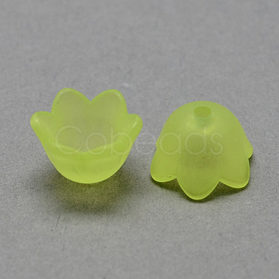 Transparent Acrylic Beads X-FACR-R017-07-1