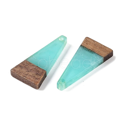 Resin & Wood Pendants WOOD-F015-03C-1