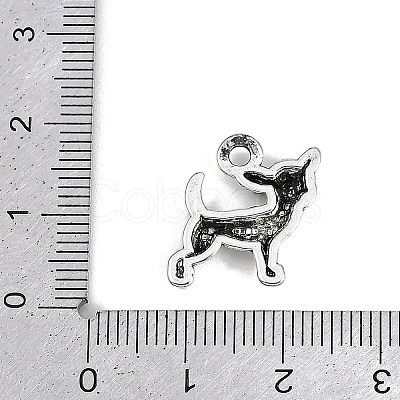 Alloy Resin Pendants PALLOY-S035-01G-1