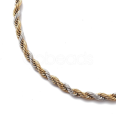 Stainless Steel Rope Chain Necklace for Men