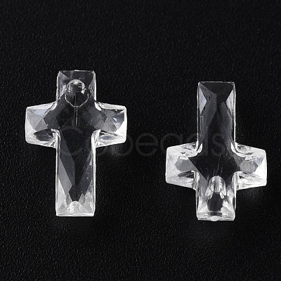 Transparent Acrylic Pendants MACR-S373-130-B-1