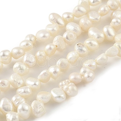 Natural Cultured Freshwater Pearl Beads Strands PEAR-A006-17A-1