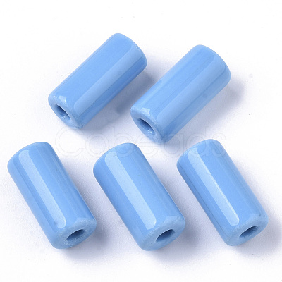 Opaque Glass Bugle Beads SEED-S038-01A-04-1