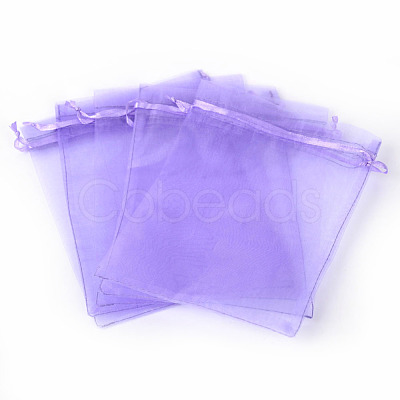 Organza Gift Bags with Drawstring OP-R016-13x18cm-06-1