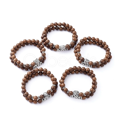 Stretch Bracelets Sets BJEW-JB05229-1