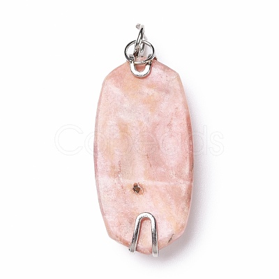 Natural Gemstone Pendants G-B027-06-1