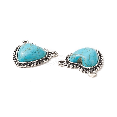 Synthetic Turquoise Pendants FIND-TADZ0001-01AS-1