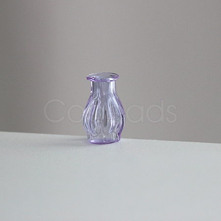 Transparent Miniature Glass Vase Bottles BOTT-PW0006-03I-1