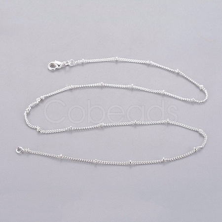 Brass Chain Necklaces MAK-F013-07S-1