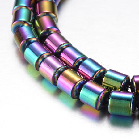 Electroplate Magnetic Synthetic Hematite Bead Strands G-A164-11C-01-1