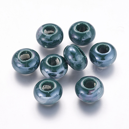 Handmade Porcelain Beads PORC-Q210-15mm-4-1