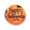 Halloween Series Acrylic Cbabochons, Dark Orange, Word, 25x3mm