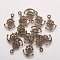 Tibetan Style Alloy Anchor with Helm Pendants, Cadmium Free & Nickel Free & Lead Free, Antique Bronze, 20.5x14x2mm, Hole: 2mm