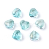 Electroplate Glass Beads EGLA-E059-F03-3