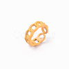 Spray Painted Alloy Cuff Rings X-RJEW-T011-29A-RS-3