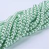 Round Glass Pearl Beads Strands JPS8MMY-3-3