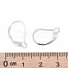 925 Sterling Silver Leverback Earring Findings STER-I017-088S-3