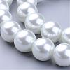 Glass Pearl Beads Strands HY-14D-B01-4