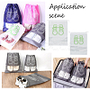 WADORN 10Pcs 2 Sizes Non-Woven Fabric Shoes Storage Drawstring  Bags ABAG-WR0001-01A-6