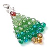 Glass & Alloy Pendants PALLOY-JF02988-3