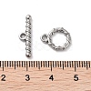304 Stainless Steel Ring Toggle Clasps STAS-A092-09D-P-3