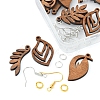 DIY Leaf Earring Making Kit DIY-FS0004-25-4