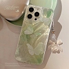 Summer Green Butterfly TPU Plastic Mobile Phone Cover PW-WG901B1-09-3