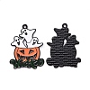 Halloween Alloy Enamel Pendant ENAM-B047-07EB-2