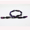 Dyed Teardrop Natural Agate Beads Strands X-G-I182-08-3
