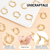 Unicraftale Ring 304 Stainless Steel Hoop Earrings EJEW-UN0001-05-11G-A-4