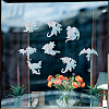 Waterproof PVC Colored Laser Stained Window Film Adhesive Stickers DIY-WH0256-014-6