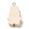 Opaque Resin Pendants RESI-C037-02J-2