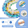 Pandahall 12 Strands 6 Colors Electroplate Glass Beads Strands EGLA-TA0001-31-3