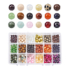 Yilisi 450Pcs 18 Colors Natural & Synthetic Gemstone Beads G-YS0001-10-17