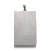 Titanium Steel Pendants X-STAS-H116-01P-2