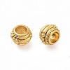 Tibetan Style Alloy European Beads PALLOY-F257-02-3